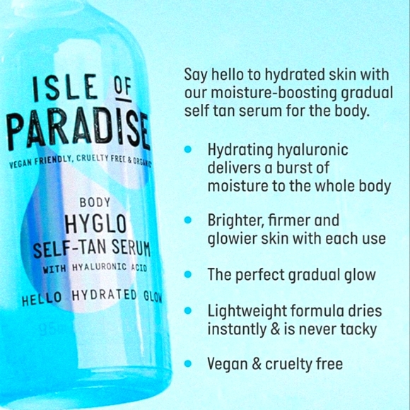 Isle of paradise Hyglow self tanning serum - Picture 2 of 4